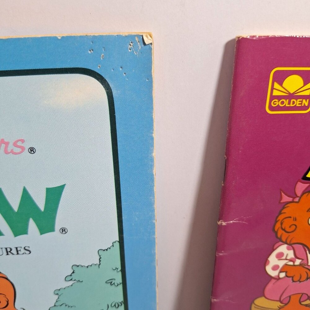 Berenstain Bears Mini-Boxes To Color Bigpaw Punch-Out Finish Picture Vintage - Picture 8 of 15